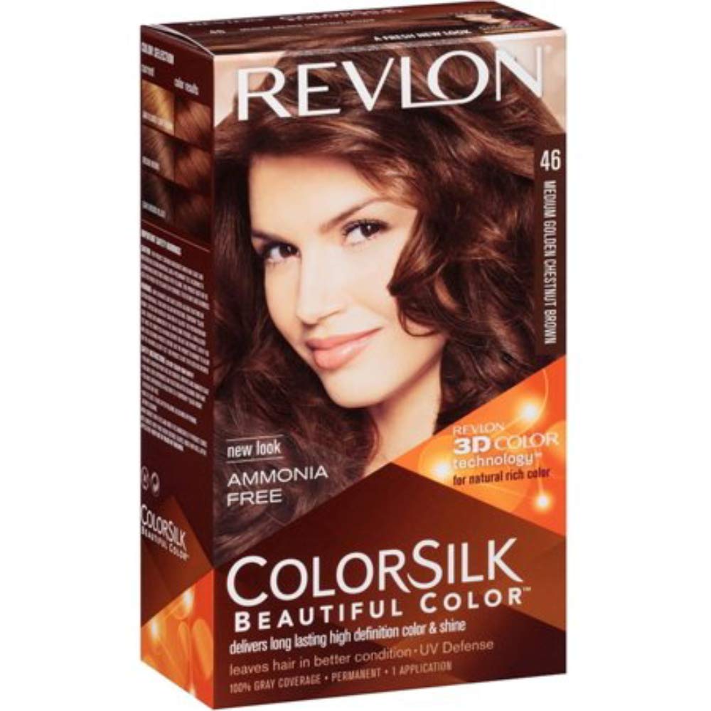 REVLON COLORSILK M/ GOLD #46(12PC)