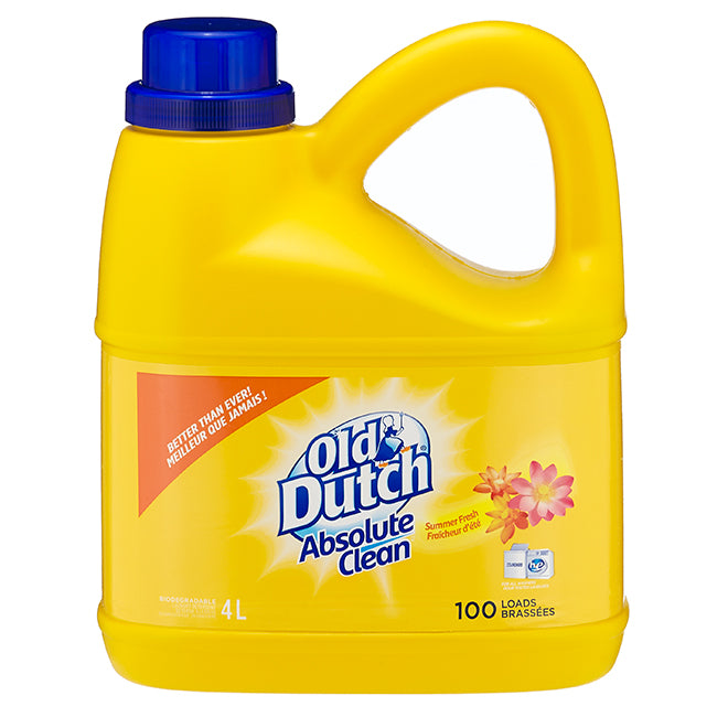 OLD DUTCH LIQUID DETERGENT SUMMER 4 X 4L