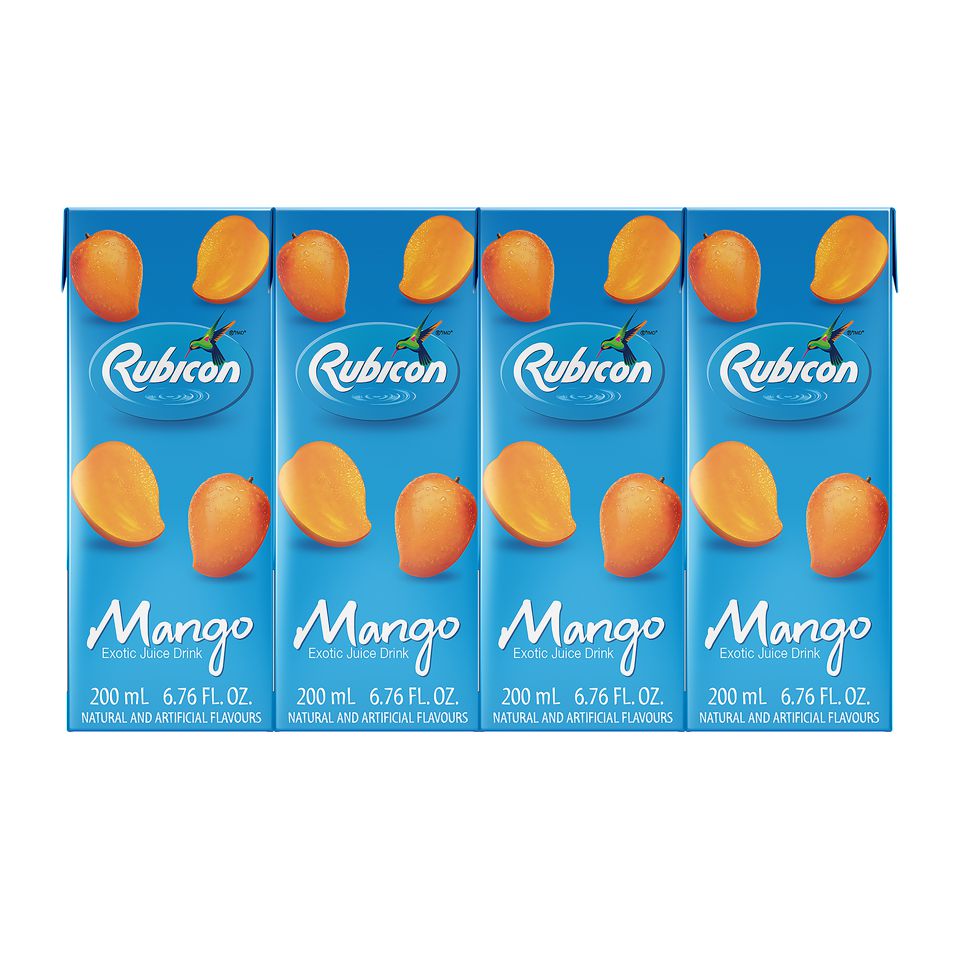 RUBICON MANGO JUICE 8 X 4 X 200 ML