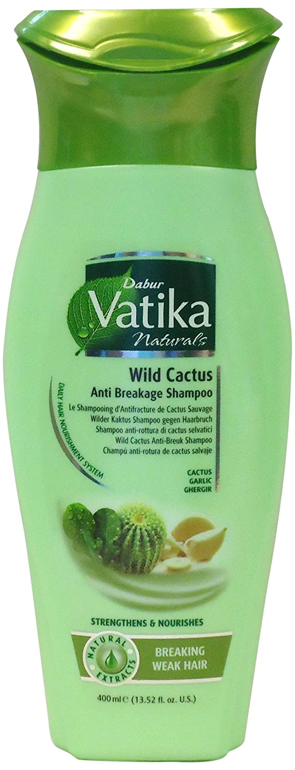 DABUR VATIKA SHAMPOO WILD CACTUS SHAMPOO 12 X 400 ML (QULAIT