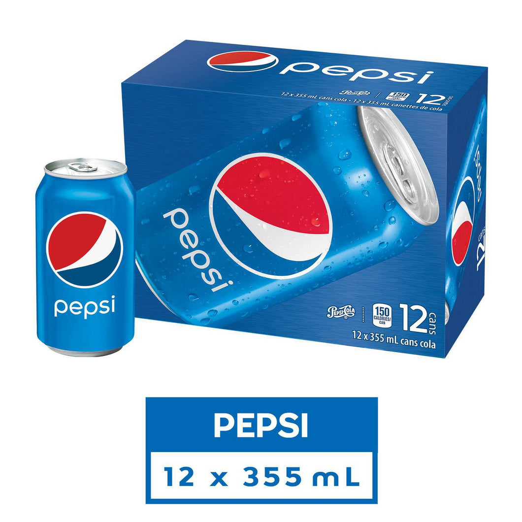 PEPSI CANS 12 X 355 ML