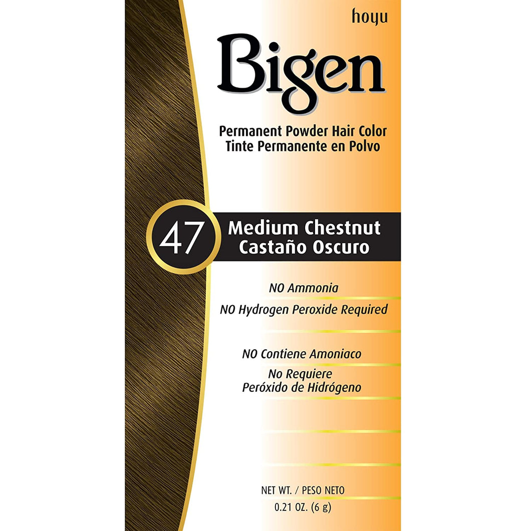 BIGEN HAIR DYE # 47 12 X 6 G