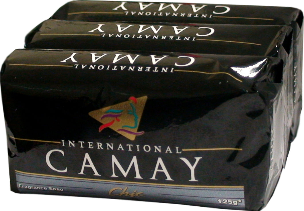 CAMAY BLACK SOAP (CHIC) 12 X 125G