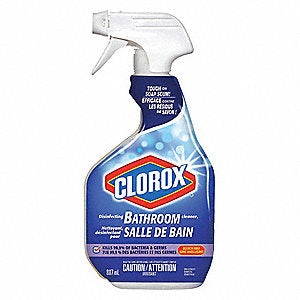 CLOROX BATHROOM SPRAY 9 X 887ML