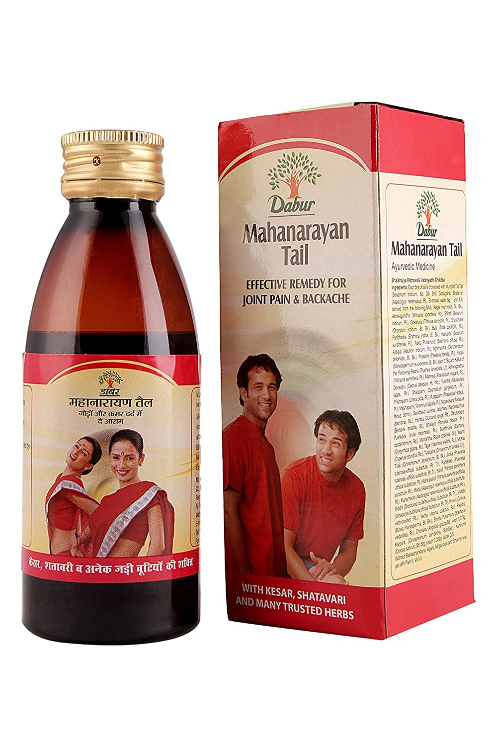 DABUR MAHANARAYAN OIL 12X100 ML