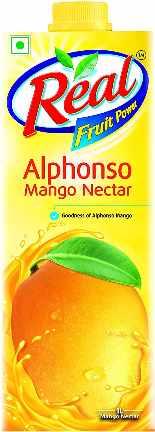 DABUR REAL ALPHONSO MANGO NECTOR CAN 12
X 1 LITRE