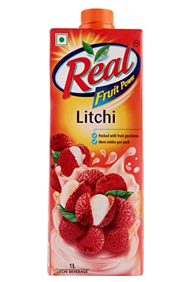 DABUR REAL LITCHI NECTAR 12 X 1LITRE