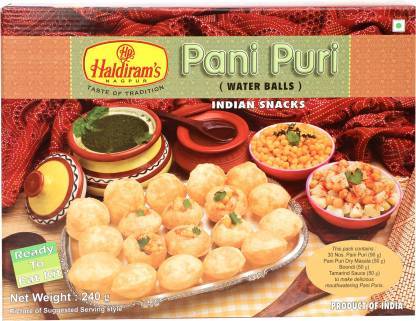 HALDIRAM PANI POORI 10 X 275 G