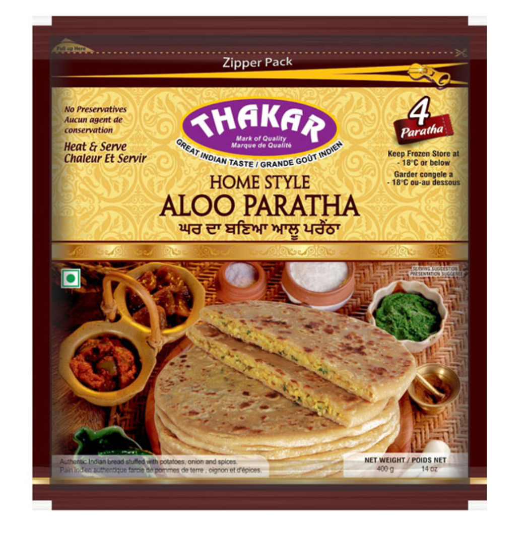 ALOO PARATHA 24 X 400G (THAKAR)