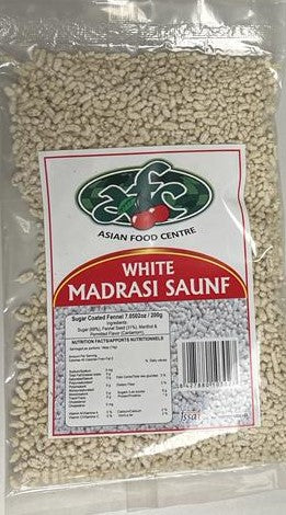 ASIAN WHITE MADRASU SAUNF 40 X 200GM