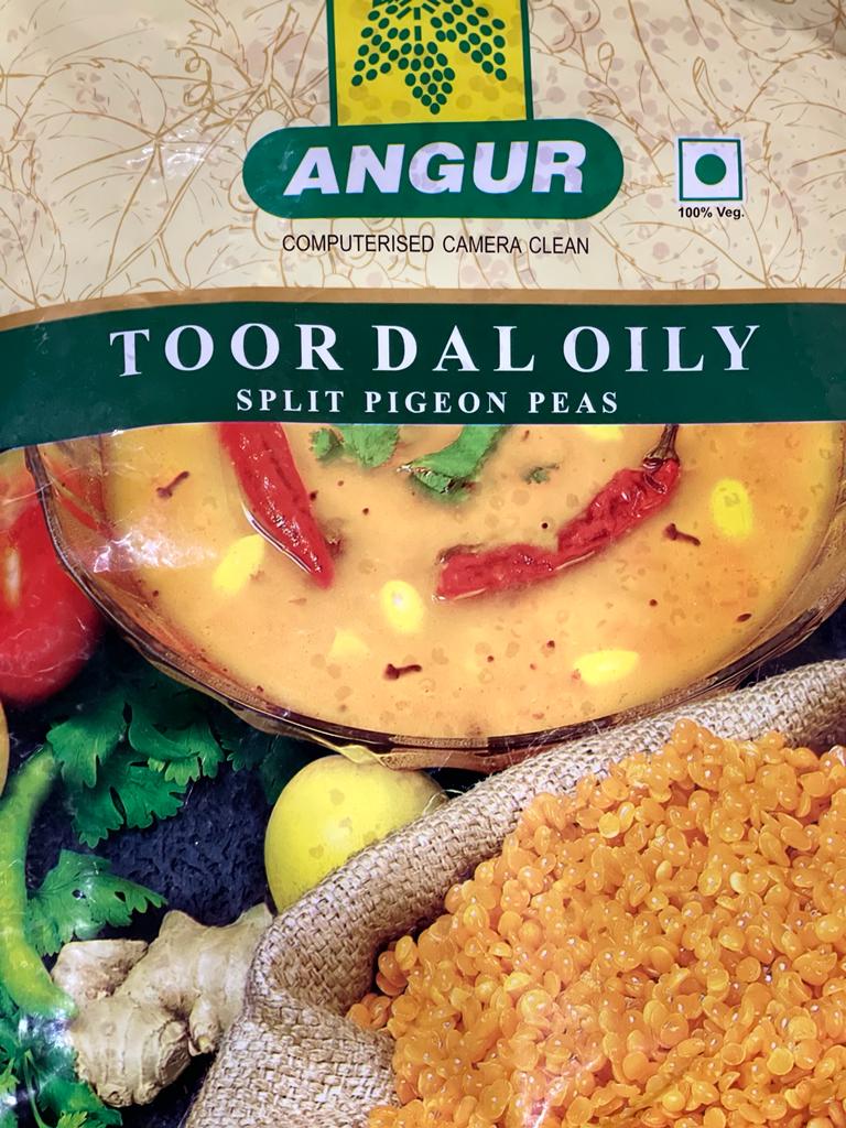 TOOR DAL OILY (ANGURI) 4 X 10LB