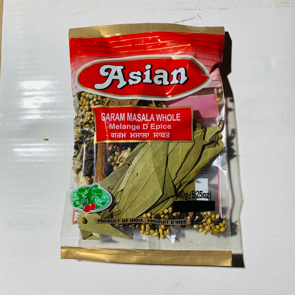 GARAM MASALA WHOLE 40 X 150GM