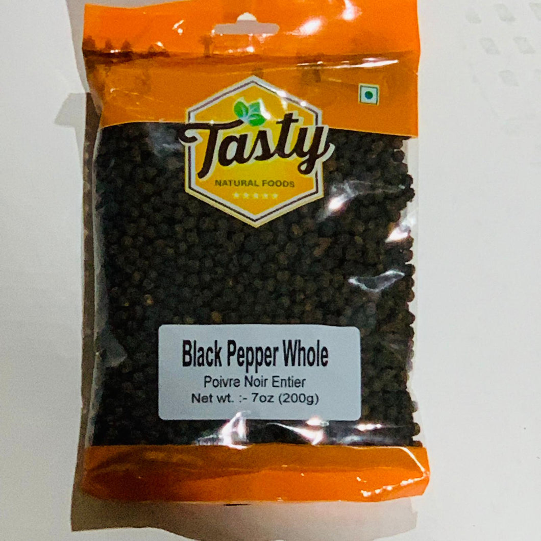 TASTY BLACK PEPPER WHOLE 40 X 200GM