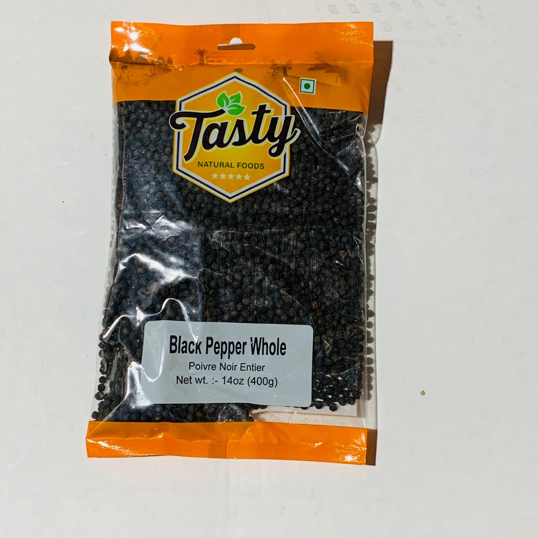 TASTY BLACK PEPPER WHOLE 20 X 400GM