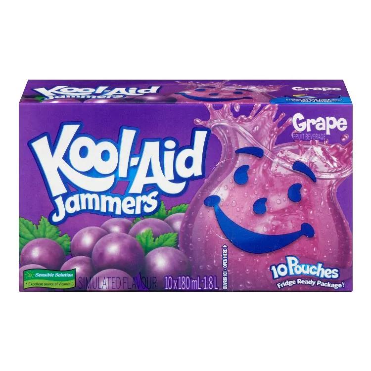 KOOL-AID GRAPES JAMMERS 40 X 180 ML