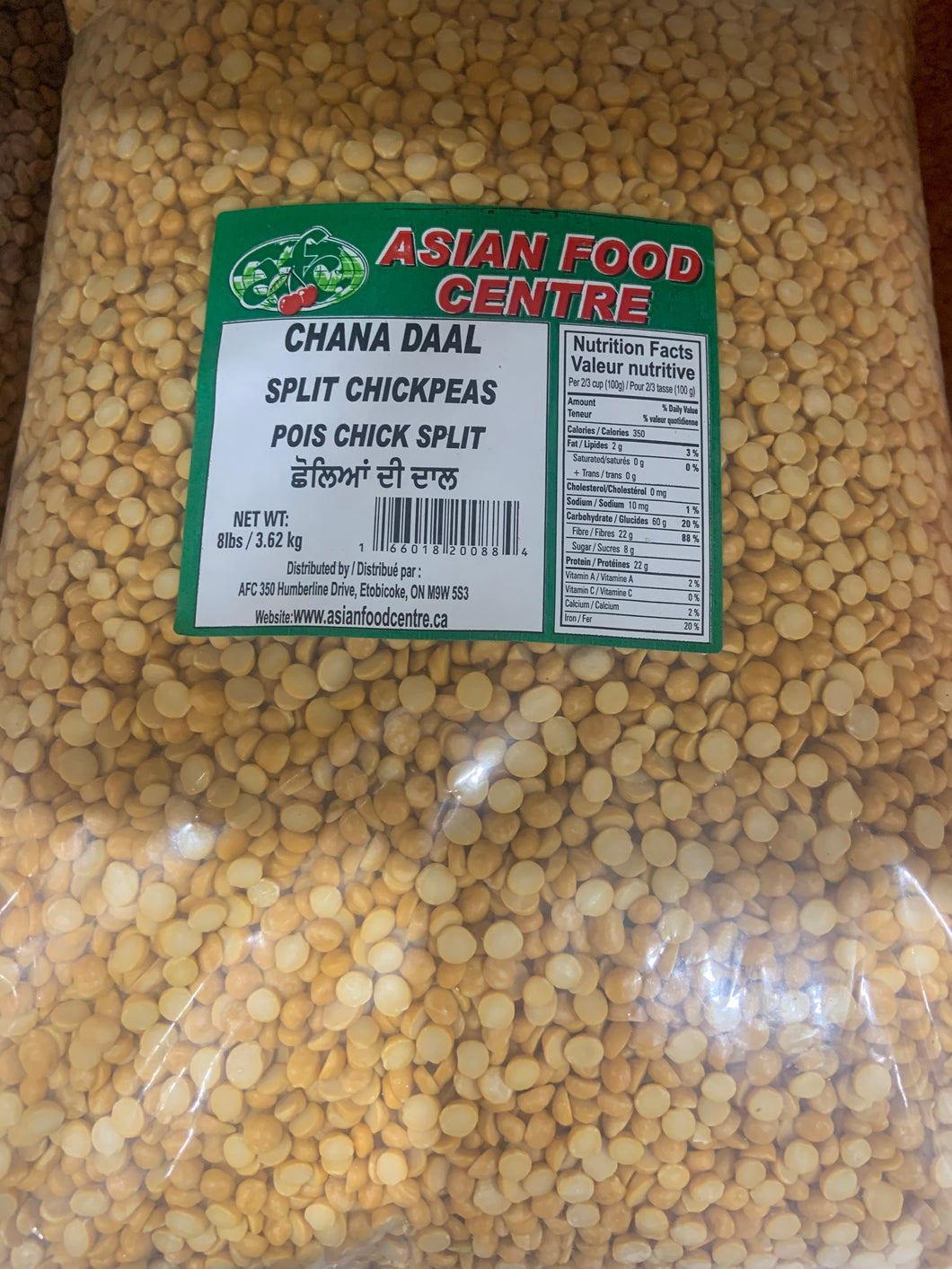 CHANA DAL 7 X 8 LB