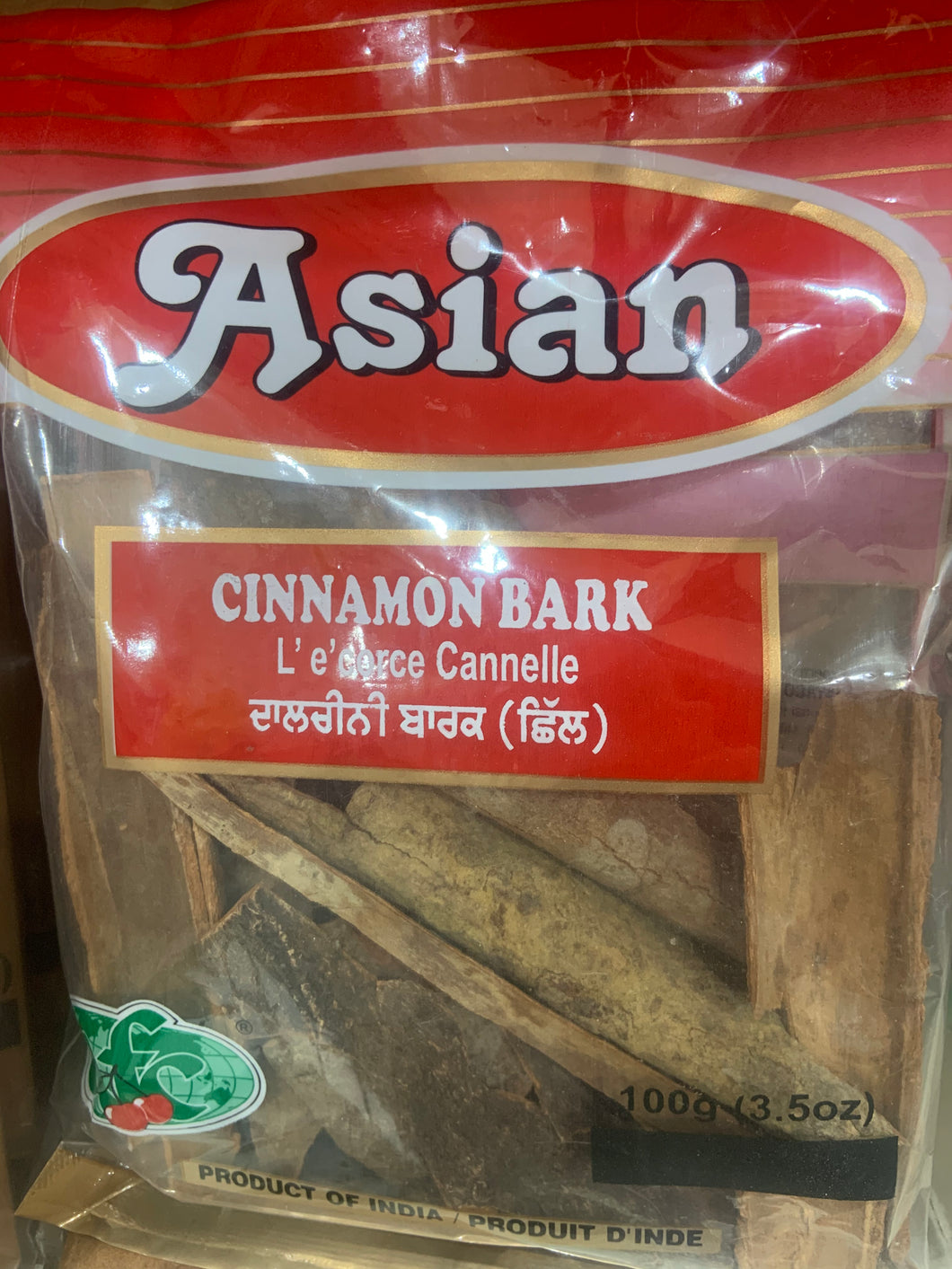 CINNAMON BARK 40 X 100 G (NIKITA)