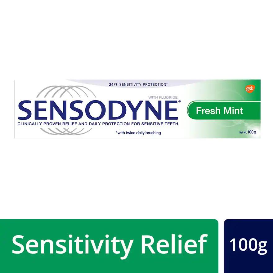 SENSODYNE FRESH MINT PASTE 12X100 G