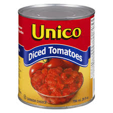 UNICO DICED TOMATO 24 X 28 OZ (796 ML)