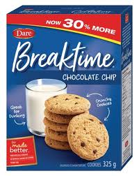 DARE BREAKTIME CHOCOLATE CHIP 12 X 285 G