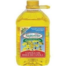 SAPORITO CANOLA OIL 6 X 2.84L