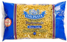 ITALPASTA ELBOWS (MACRONI) 12 X 900 G