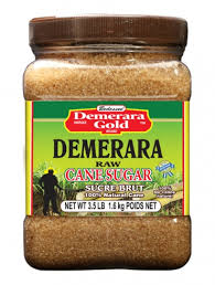 DEMERARA SUGAR IN JAR 6 X 7 LB