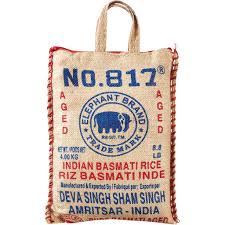 817 BASMATI RICE 8.8LB(4KG)