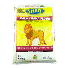 SHER(BRAR) KALA CHANA FLOUR 10 X 4 LBS