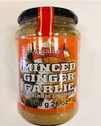 QUALITY FRESHLY MINCED GINGER & GARLIC P
ASTE 12 X 750 G