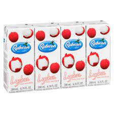 RUBICON LYCHEE JUICE 8 X 4 X 200 ML