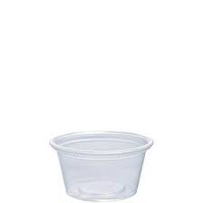 2 OZ  DART PORTION CLEAR CONTAINER 2500/CASE