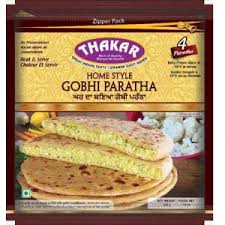 GOBHI PARATHA 24X400GM (THAKKAR)