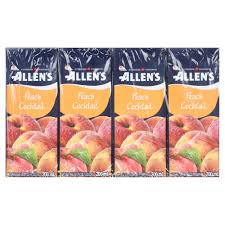 ALLEN'S TETRA PEACH 4 X 8 X 200 ML(CJR 8
.40)