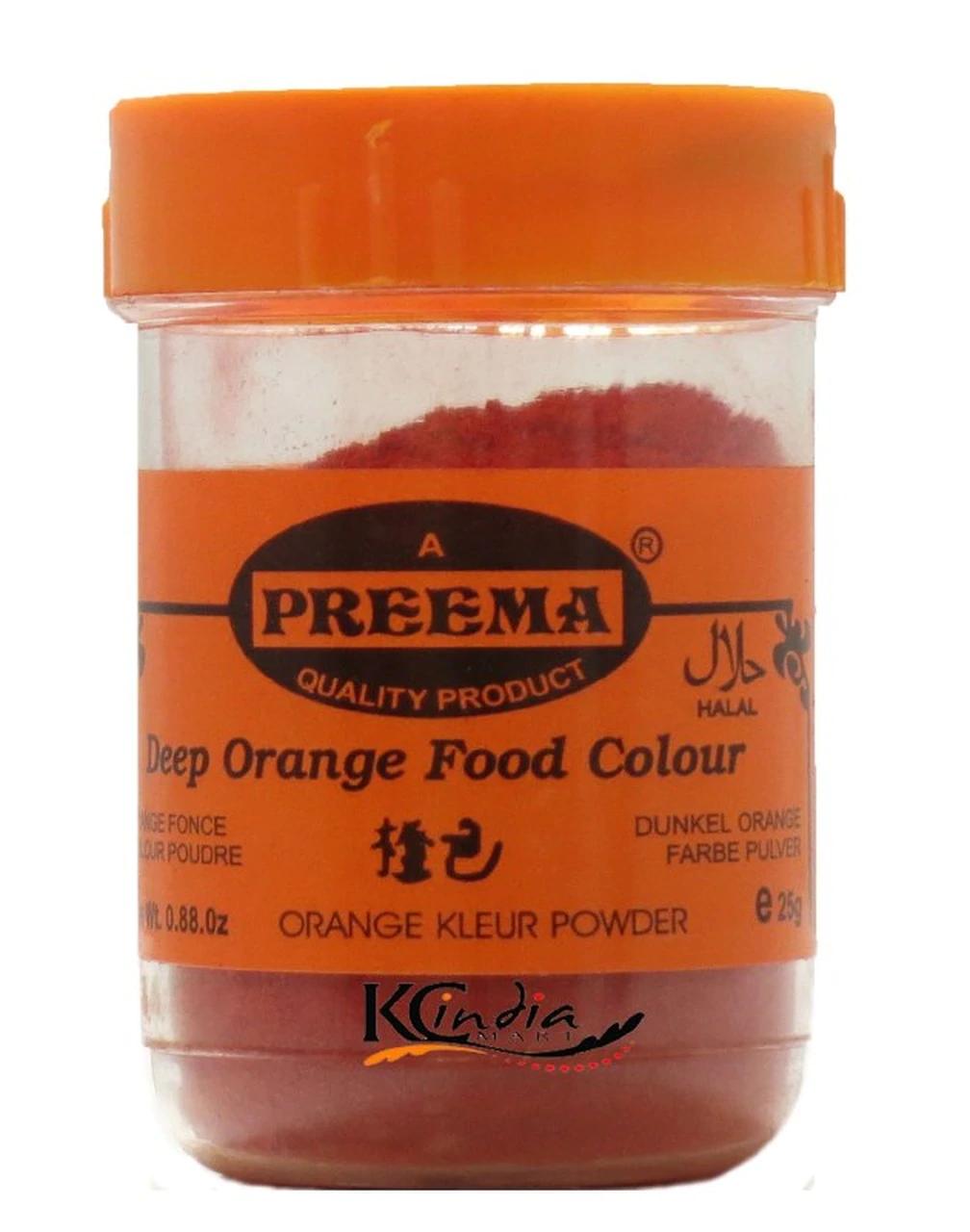 PREEMA FOOD COLOR ORANGE LARGE 400G