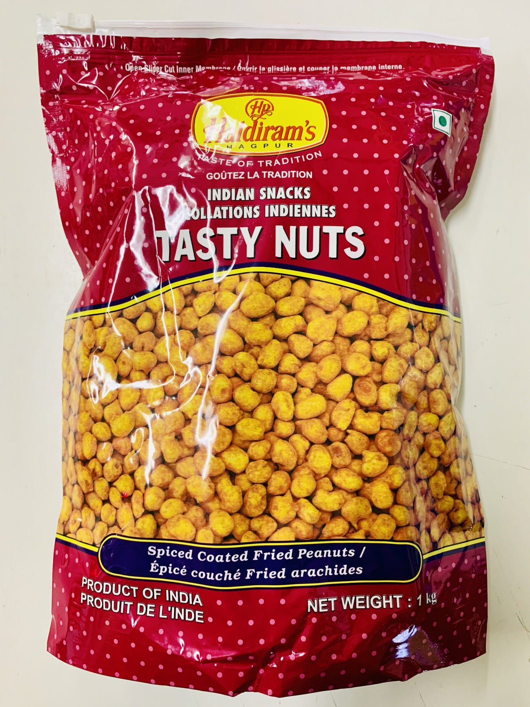 HALDIRAM TASTY PEANUT 8 X 1 KG