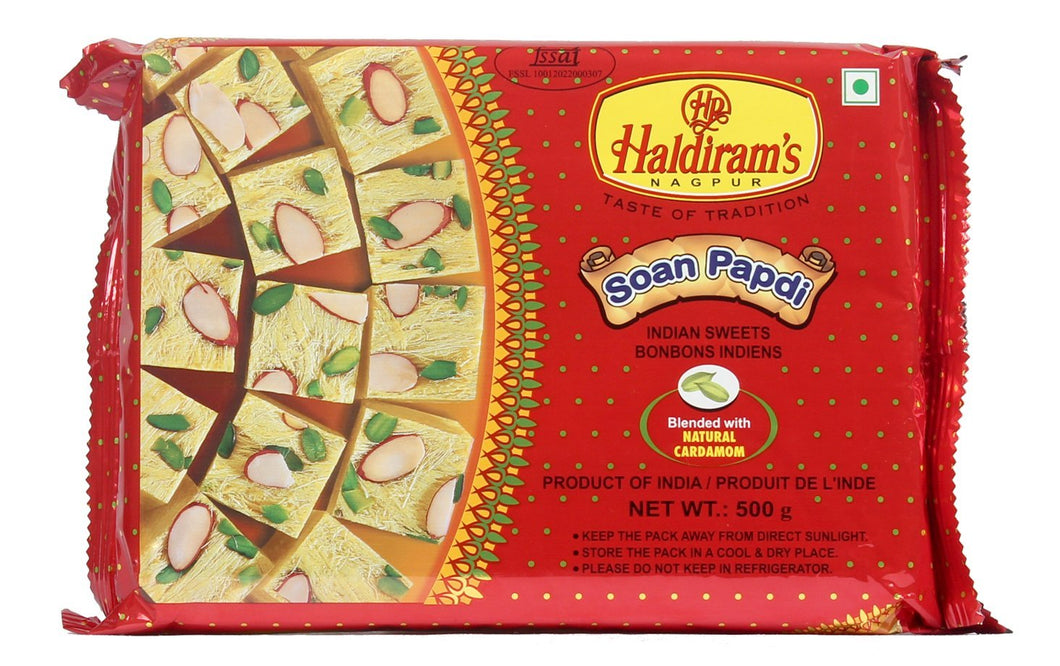 HALDIRAM SOAN PAPDI 18 X 500 G  (QUALITY
)  (HST)