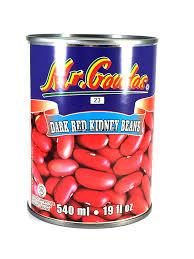 MR. GOUDA'S RED KIDNEY BEANS CANNED 24 X
540 ML  (19 OZ)