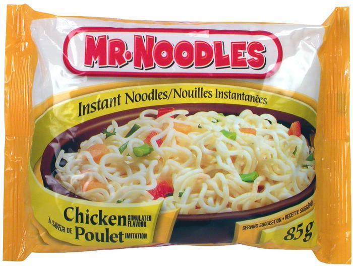 MR. NOODLE CHICKEN NOODLES 24 X 85 G