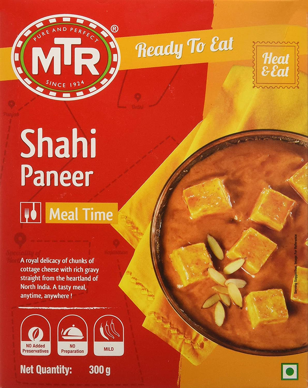 MTR SHAHI PANEER 20 X 300G (QN)