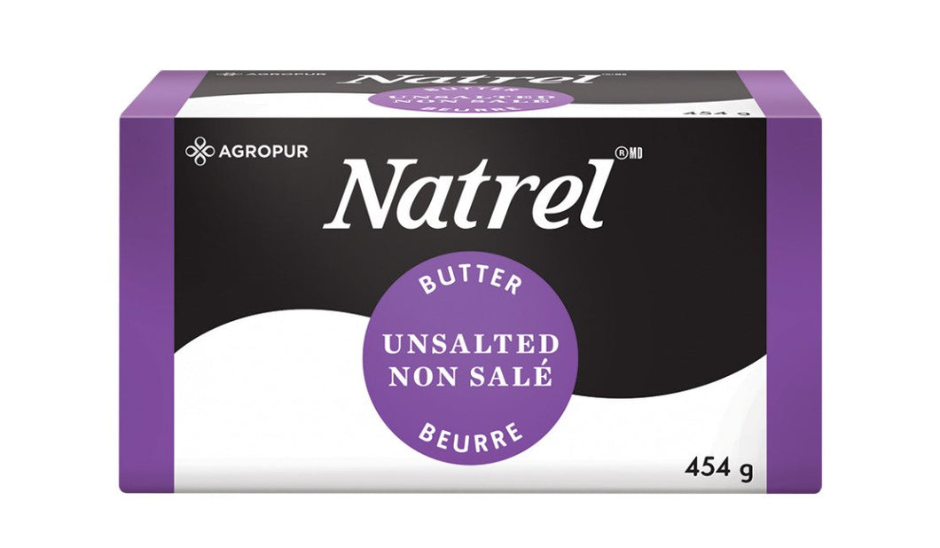 NATREL BUTTER UNSALTED 25 X 454G