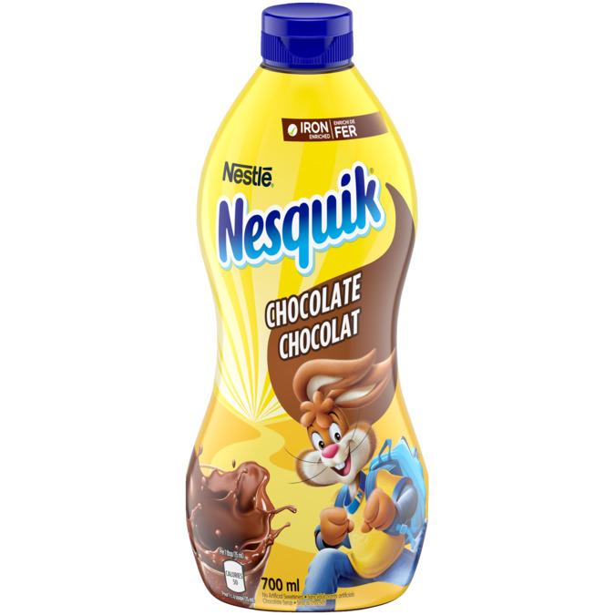 NESQUIK CHOCOLATE SYRUP LARGE 12 X 700ML