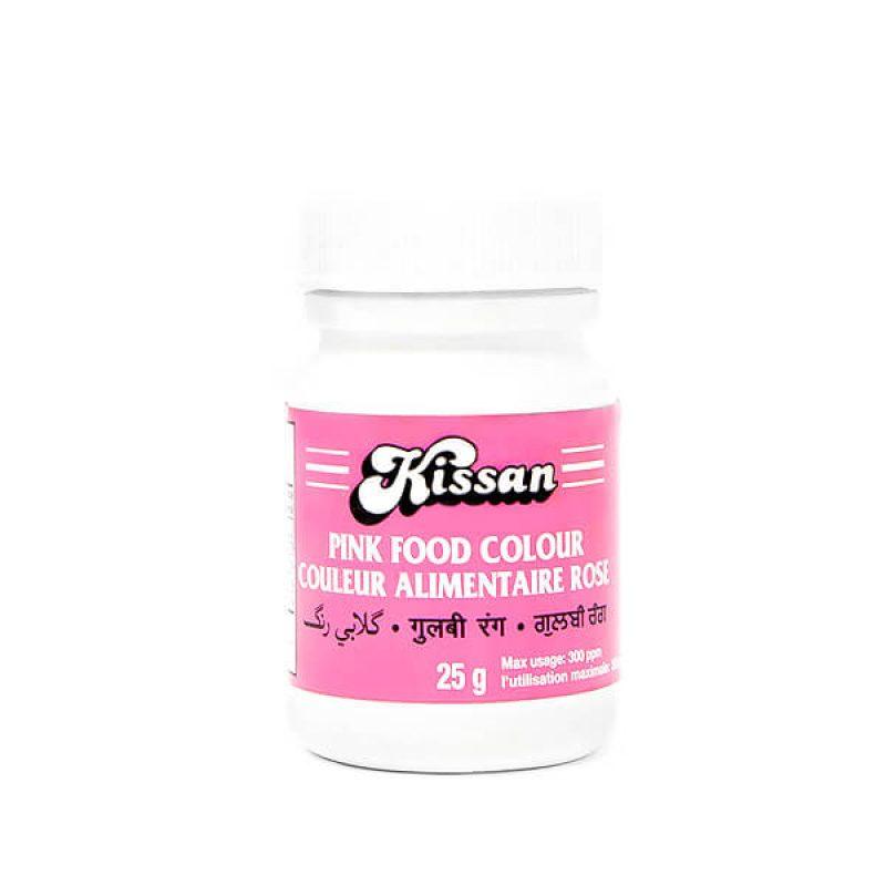 KISSAN PINK FOOD COLOUR 12 X 25G