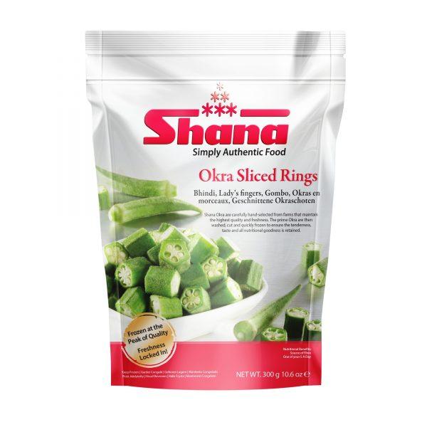 SHANA CUT OKRA RINGS 12 X 300G