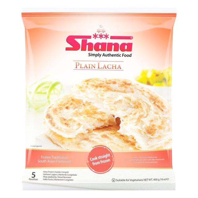 SHANA LACHA PARANTHA ORIGINAL 5'S -12 X
400 G (TROPICAL)