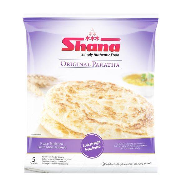 SHANA PLAIN (ORIGINAL) PARANTHA 5'S-12 X400 G