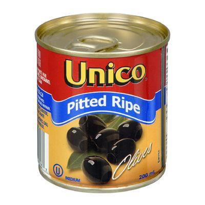 UNICO PITTED RIPE OLIVES 24 X 375 ML (RA
J)