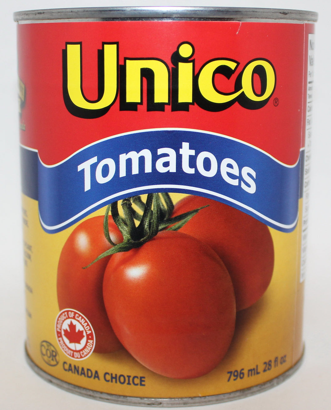 UNICO TOMATOES WHOLE  24 X 796 ML