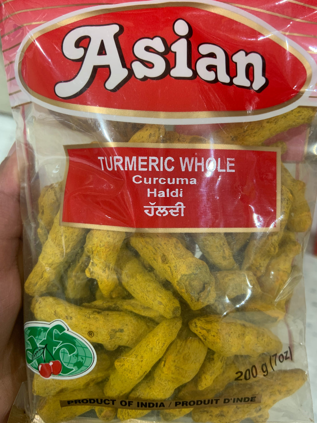 TURMERIC WHOLE 40 X 200 G