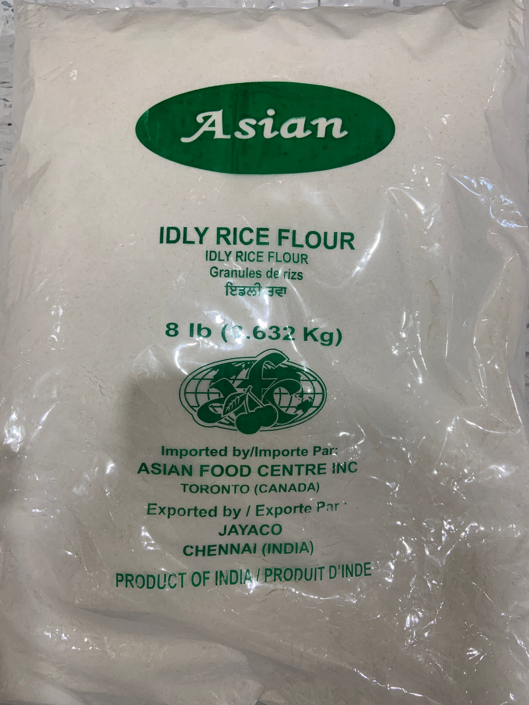 IDLI RICE FLOUR  5 X 8 LB (TAKKAR)